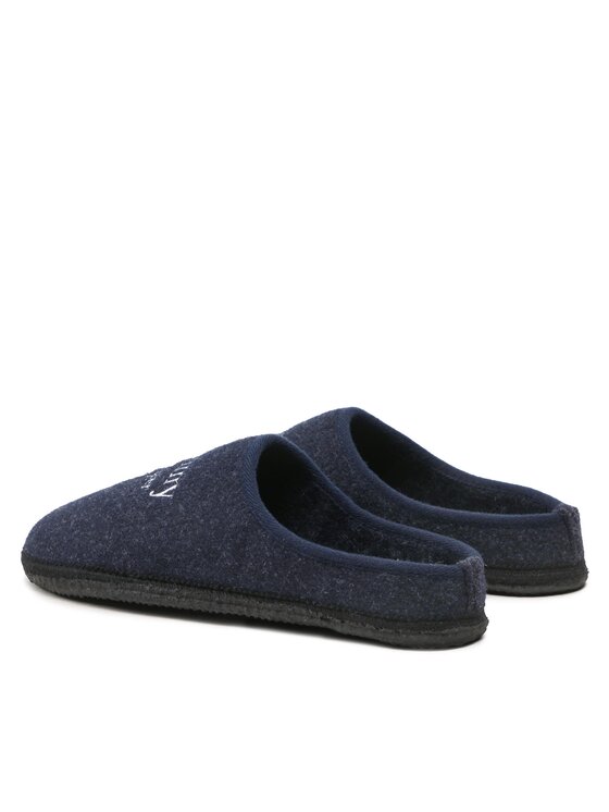 Tommy Hilfiger Tommy Hilfiger Kapcie Indoor Slipper T3B0-32556-1506 S Granatowy