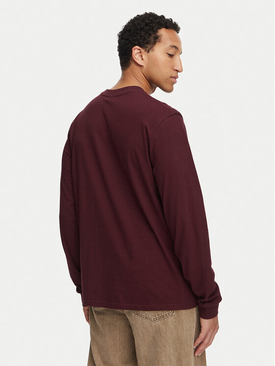 Reebok Reebok Longsleeve Feliks RK25738CCM Бордовий Regular Fit