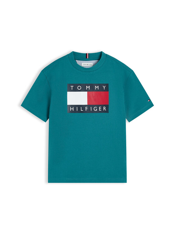 Tommy Hilfiger Tommy Hilfiger T-särk Heritage KB0KB10340 Roheline Regular Fit