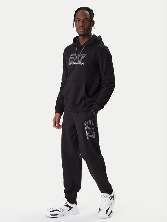 EA7 Emporio Armani EA7 Emporio Armani Bluza 7M001313 AF13512 UC001 Czarny Regular Fit