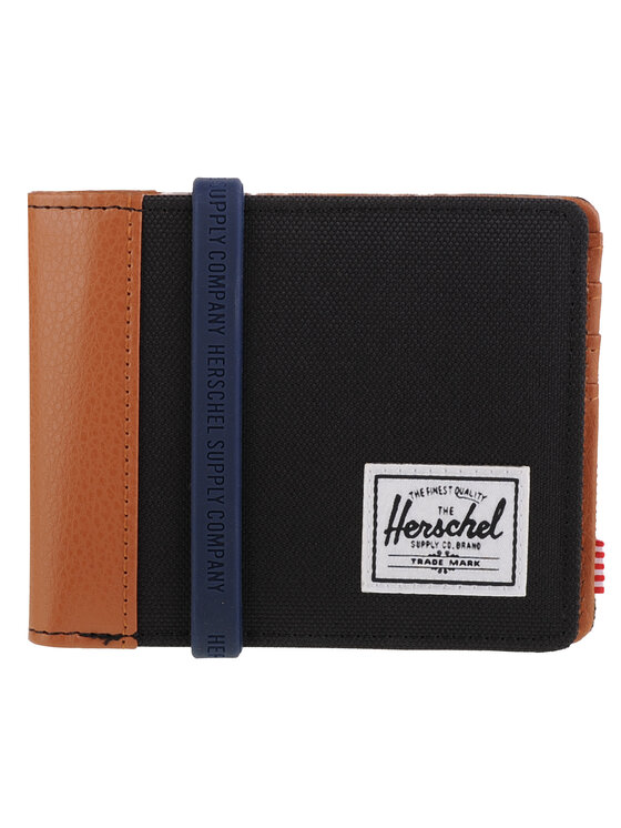 Mały Portfel Męski Herschel, Czarny, Herschel Hank RFID Wallet II