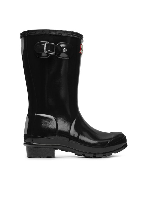 Hunter Hunter Kalosze Orginal Kids Gloss JFT6000RGL Czarny