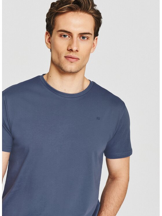 Pako Lorente Pako Lorente T-Shirt P26SF-TT-005 Niebieski Regular Fit