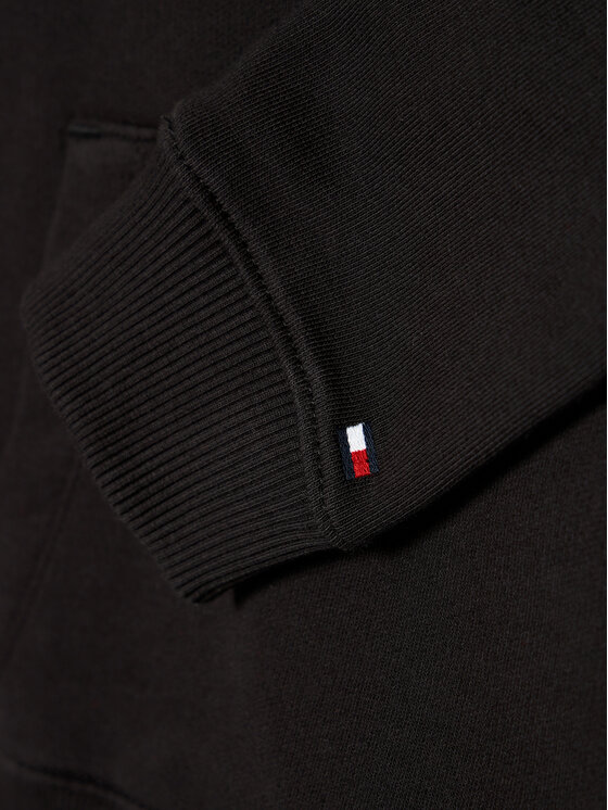 Tommy Hilfiger Tommy Hilfiger Džemperis Essential Hoody KS0KS00213 Juoda Regular Fit