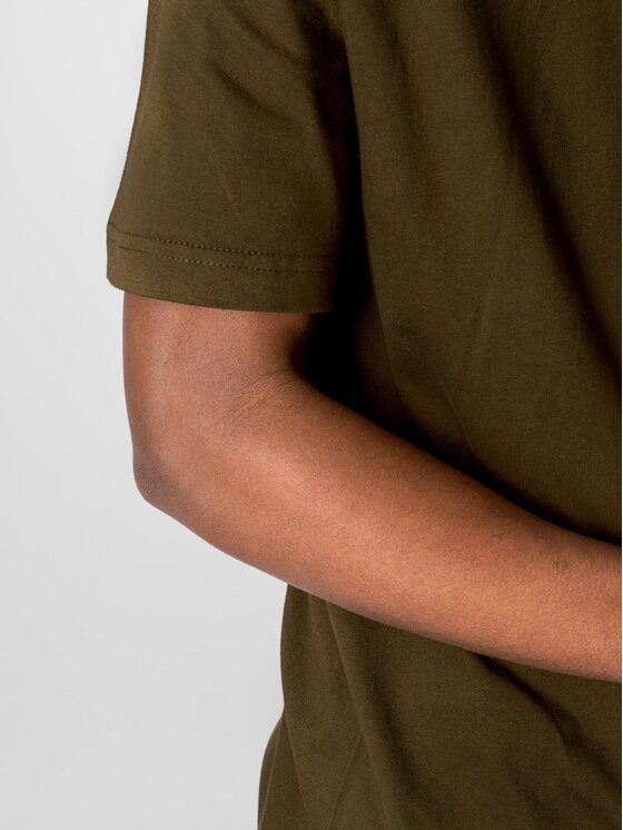 TeeShoppen TeeShoppen T-Shirt 'Oversized Collection' Zielony Oversize