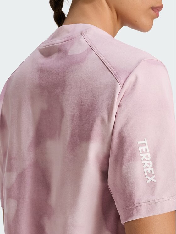 adidas adidas Koszulka techniczna 168212 Fioletowy Regular Fit