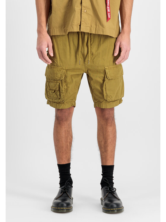 Alpha Industries Alpha Industries Szorty Aloha Safari Short Beżowy Regular Fit