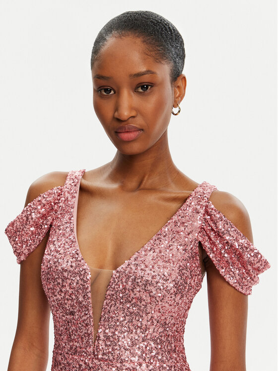 Rinascimento Rinascimento Abendkleid CFC0122589003 Rosa Regular Fit