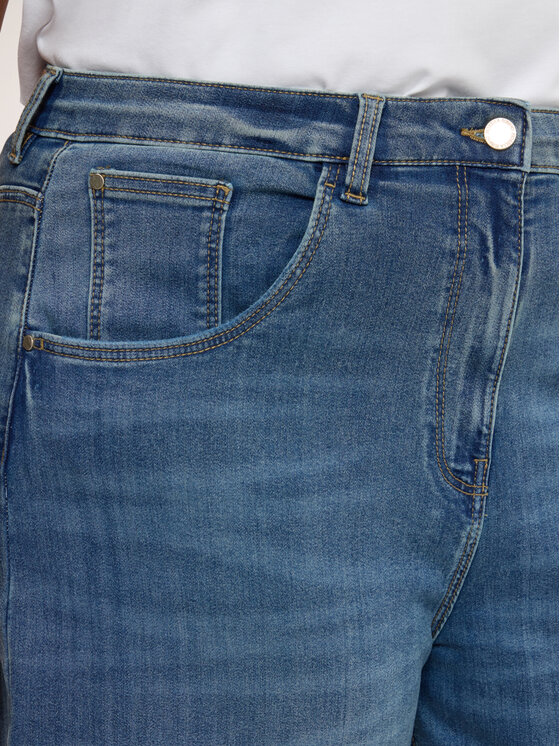 Fiorella Rubino Fiorella Rubino Jeansy P426T005337N024 Niebieski Flare Fit
