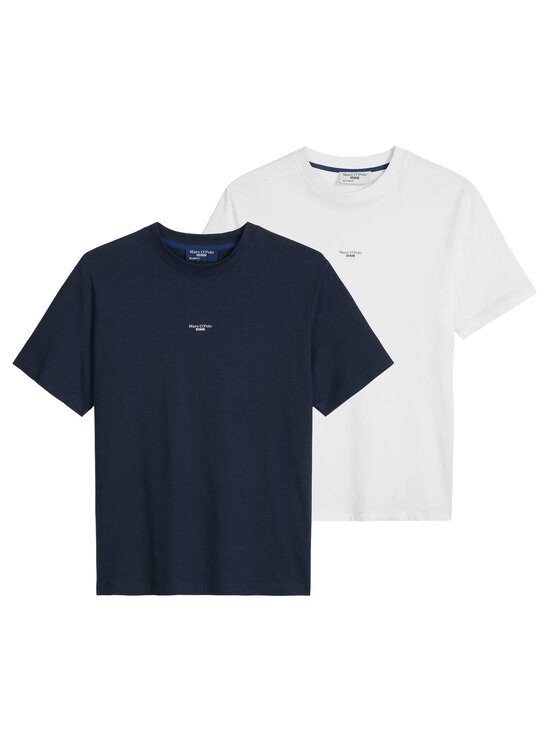 Marc O'Polo Denim Marc O'Polo Denim T-Shirt 31884 Biały Comfort Fit