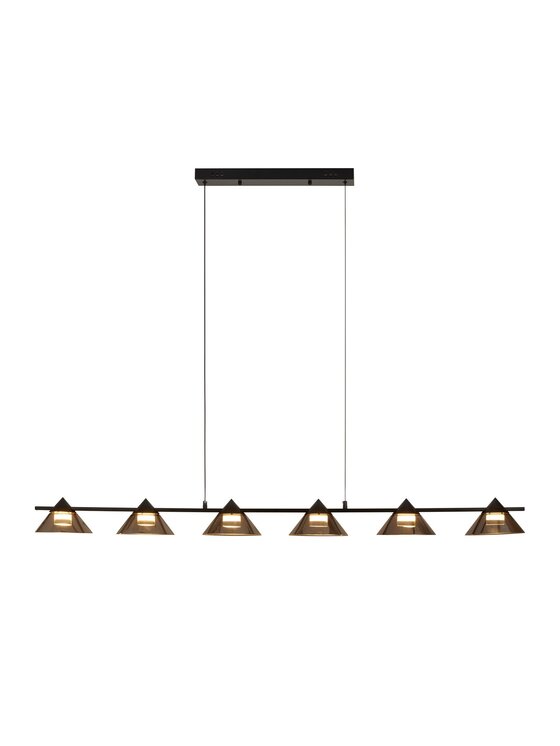 MIAhome MIAhome Lampa wisząca BLAKE 120 cm Czarny