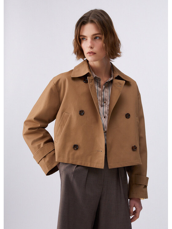 Liu Jo Liu Jo Trench CA6201T521AP9575 Beige Regular Fit