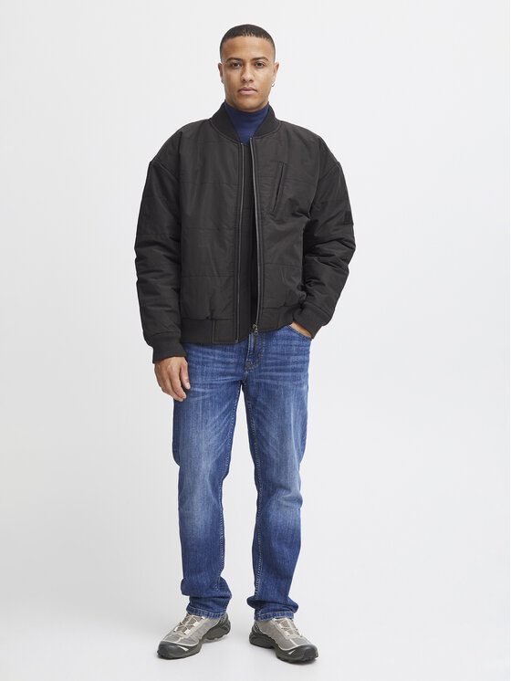 Blend Blend Kurtka bomber 20716181 Czarny Regular Fit