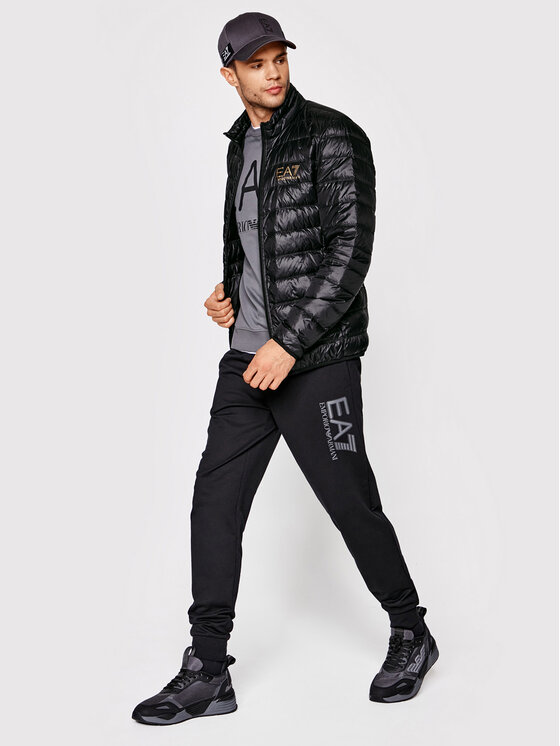 EA7 Emporio Armani EA7 Emporio Armani Daunenjacke 8NPB01 PN29Z 0208 Schwarz Regular Fit
