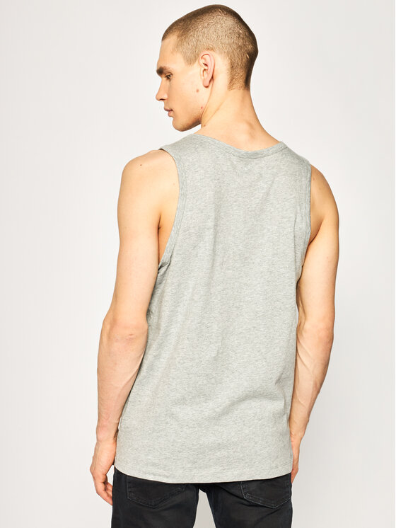 Nike Nike Tank top Club BQ1260 Szary Standard Fit