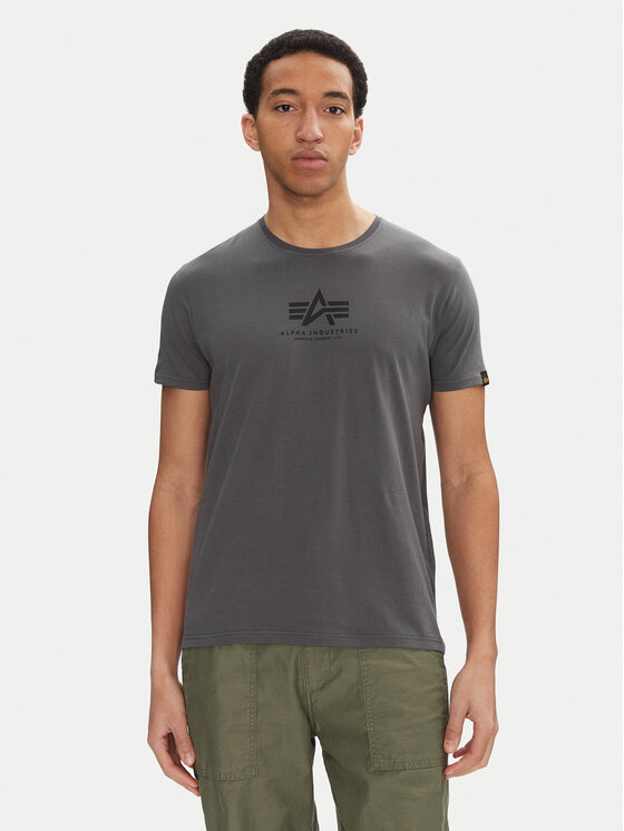 Férfi Póló Alpha Industries, Méret: L, Fekete, Basic 118533