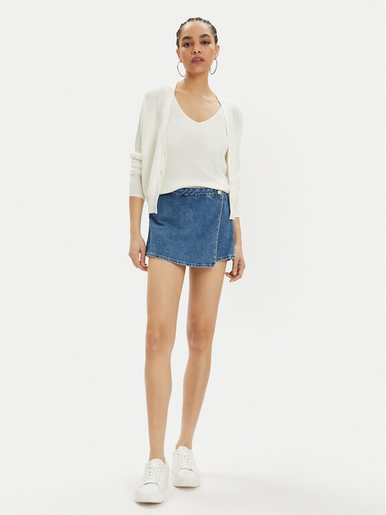 Vero Moda Vero Moda Kardigan New Lex Sun 10281878 Bijela Regular Fit