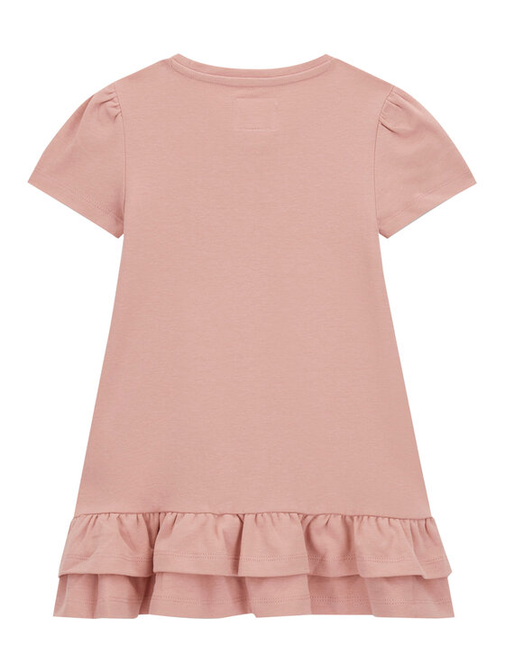 Guess Guess Kleid für den Alltag K6RK13 KA6W4 Rosa Regular Fit