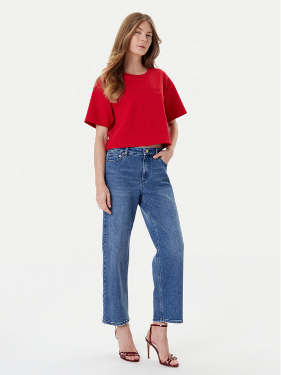 MICHAEL Michael Kors MICHAEL Michael Kors Blugi MT5907OEB1 Albastru Straight Fit