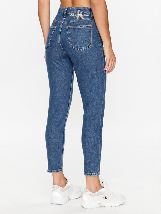 Calvin Klein Jeans Calvin Klein Jeans Jeansy J20J221249 Modrá Mom Fit