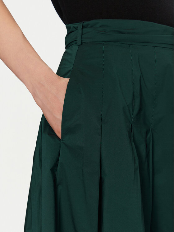 Tatuum Tatuum Trapez suknja Taftani T2424.171B Zelena Regular Fit