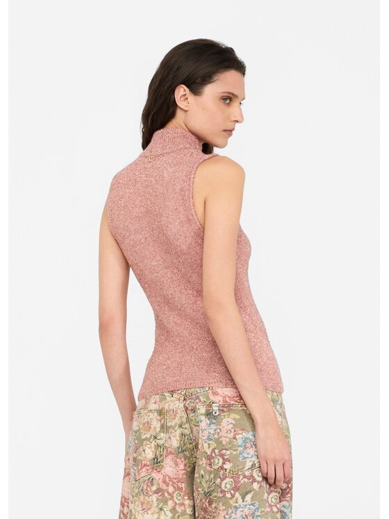 Liu Jo Liu Jo Maglione MF5238MA10RA4365 Rosa Slim Fit