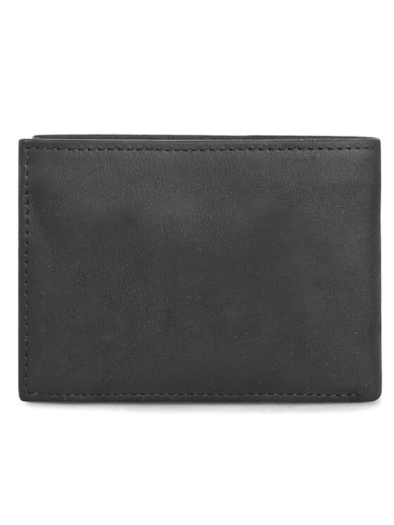 Tommy Hilfiger Tommy Hilfiger Portafoglio Johnson Mini Cc Flap And Coin Pocket AM0AM00662/82568 Nero