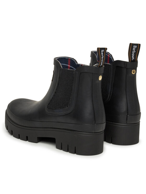 Barbour Barbour Gumijasti škornji Halton LRF0100BK11 Črna