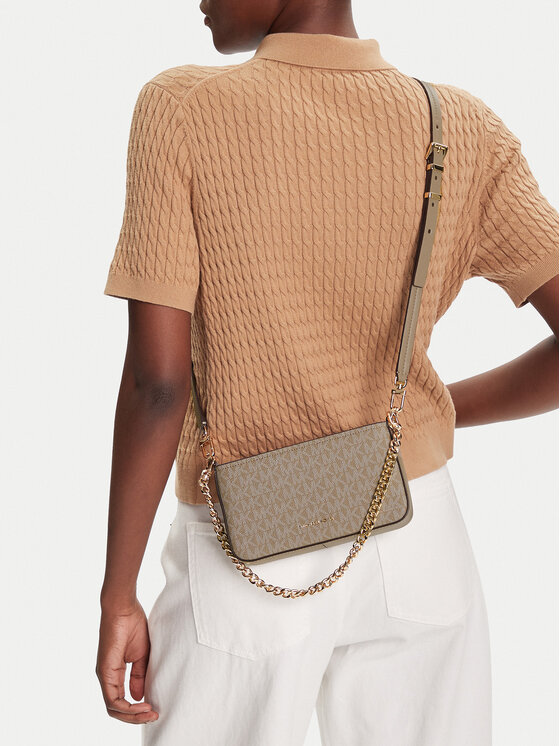 MICHAEL Michael Kors MICHAEL Michael Kors Käekott Bryant Small 32T5GYTU1V Beež