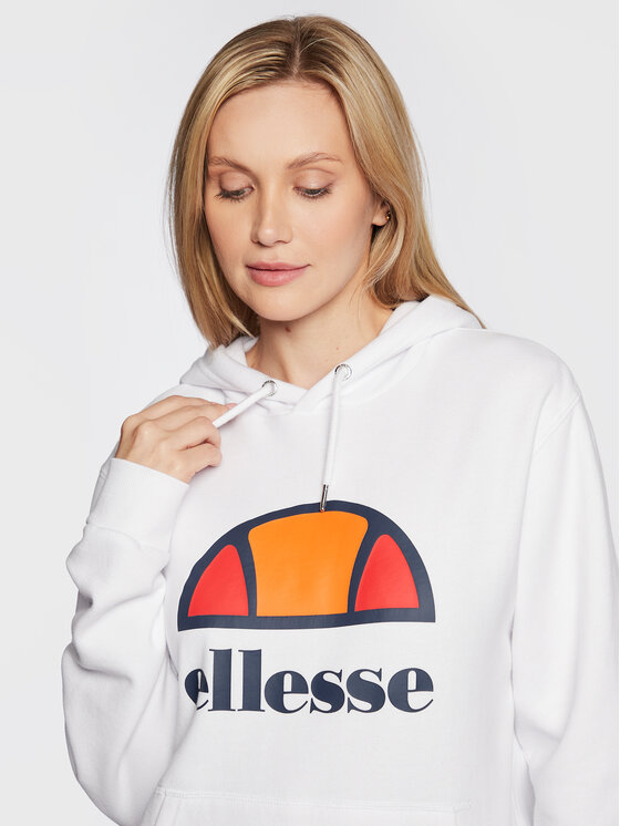 Ellesse Ellesse Džemperis Yuffie SRK12901 Balta Regular Fit