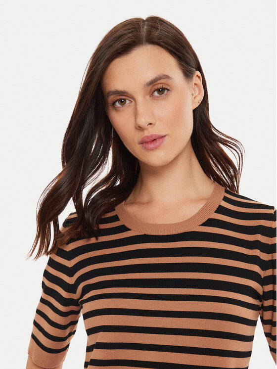 Sisley Sisley Pulover 17Q3M1052 Rjava Regular Fit