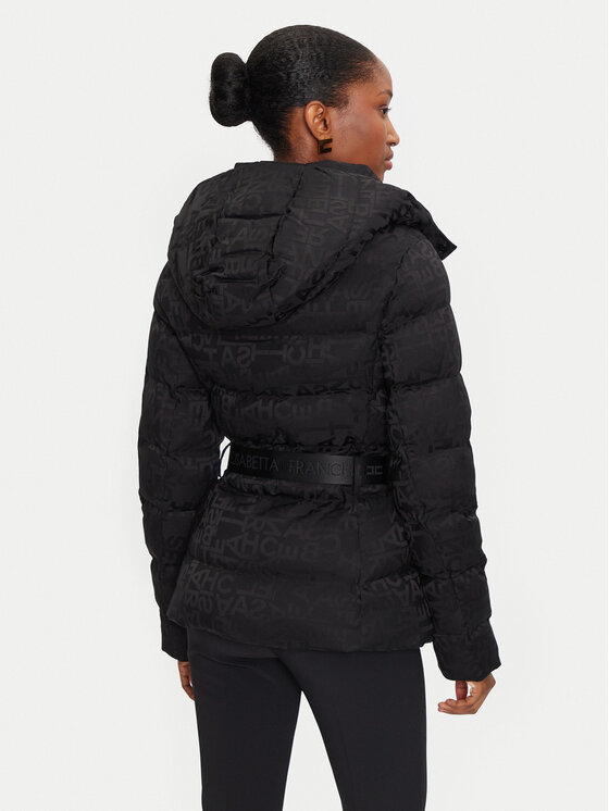 Elisabetta Franchi Elisabetta Franchi Μπουφάν χειμωνιάτικο PI-70D-46E2-V640 Μαύρο Regular Fit