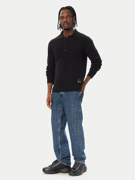 Karl Lagerfeld Jeans Karl Lagerfeld Jeans Джинси B4M10028 Голубий Straight Leg