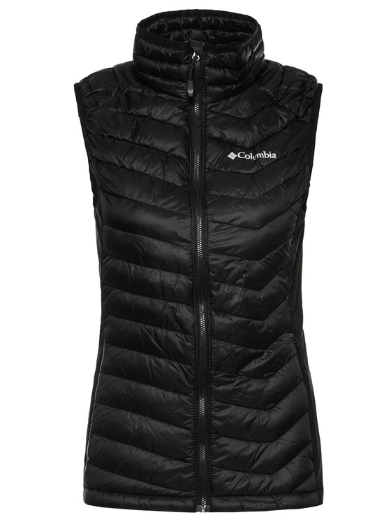 Columbia Columbia Športová vesta Powder Pass Vest EK0192 Čierna Regular Fit