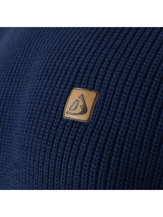 Bergson Bergson Sweter SAILOR Mateusz Kusznierewicz Granatowy Regular Fit