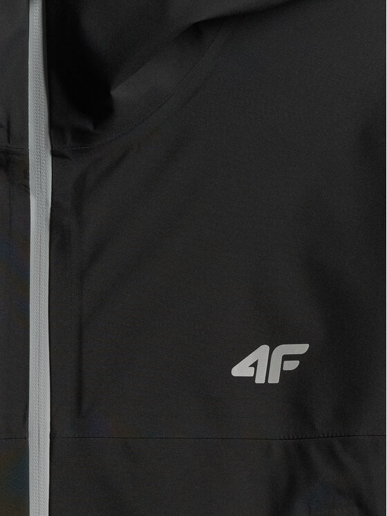 4F 4F Kurtka outdoor TREKKING Czarny Regular Fit