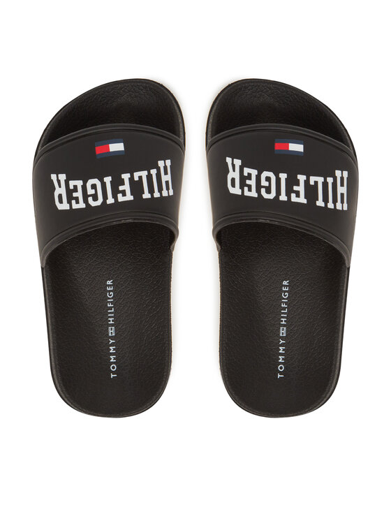Tommy Hilfiger Tommy Hilfiger Šľapky T3X0-33916-1172 Čierna