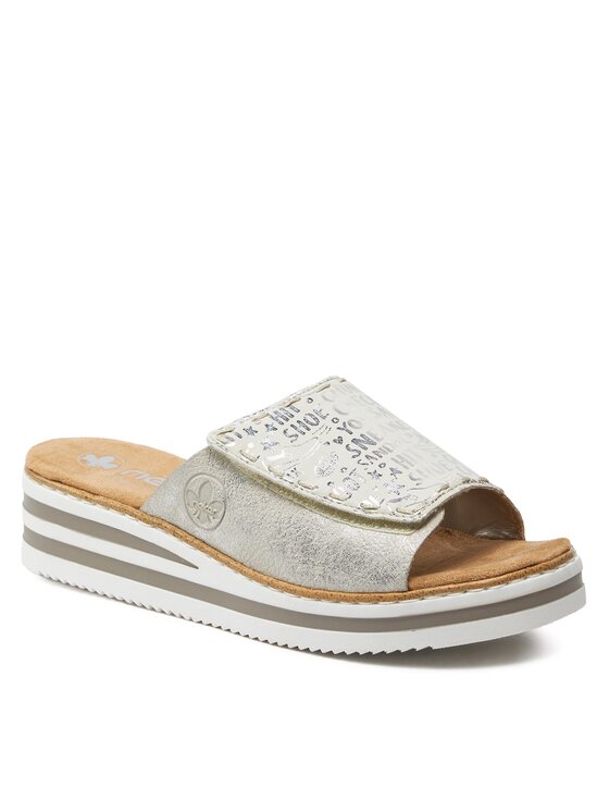 Rieker Rieker Šlepetės V0290-90 Sidabrinė