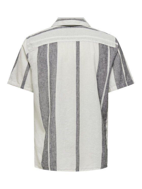 Only & Sons Only & Sons Srajca 22026109 Bela Regular Fit