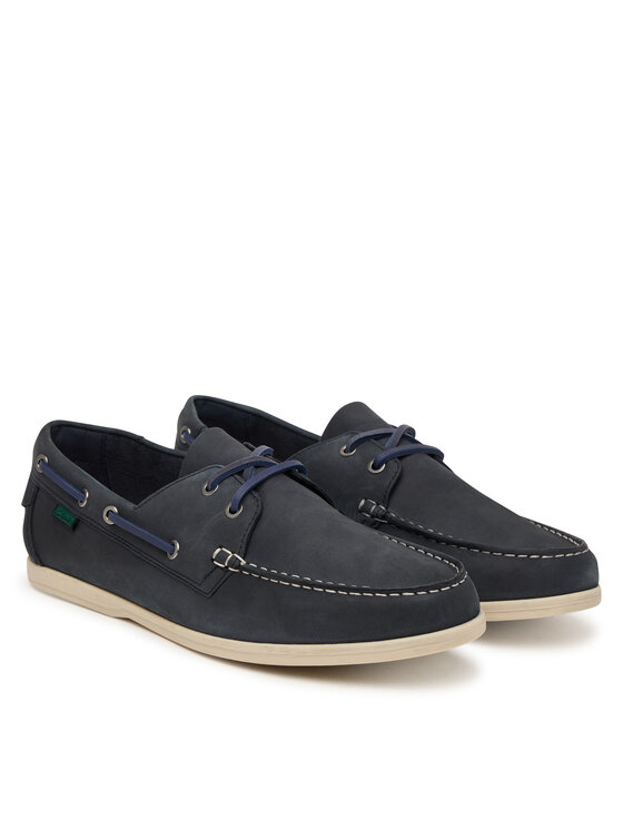 Clarks Clarks Pusbačiai Charmouth Lace 26186600 Tamsiai mėlyna