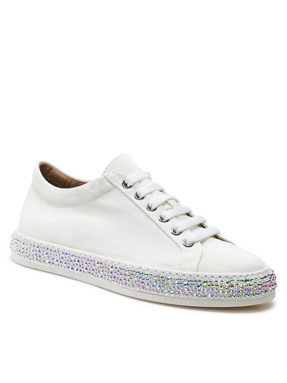 Le Silla Le Silla Sneakersy Andrea 1617Z020M1PPGIR Biały