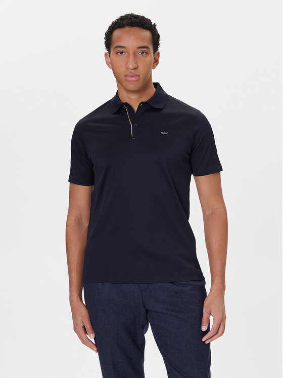 Paul&Shark Paul&Shark Polo marškinėliai 15311726 Tamsiai mėlyna Regular Fit