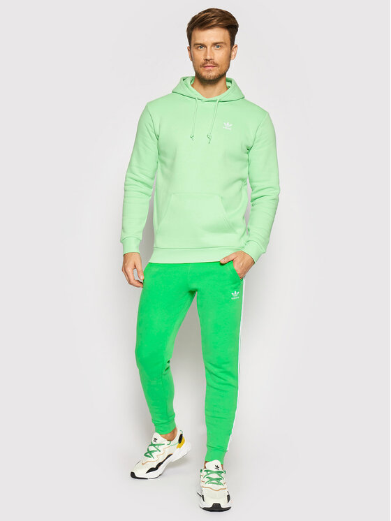 Felpa adicolor Essentials Trefoil H34648 Verde