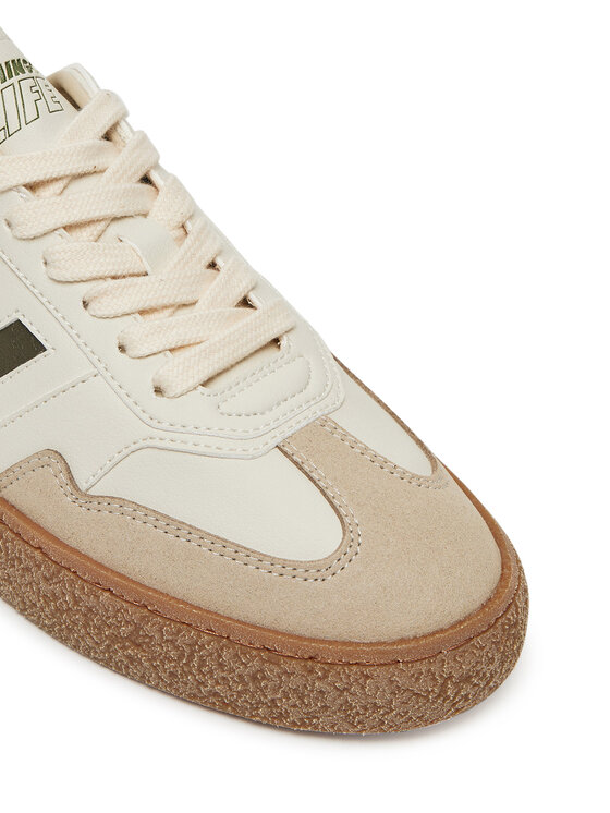 Flamingos Life Flamingos Life Sneakers Burela Bold Écru