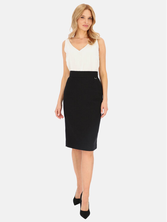 L’AF L’AF Spódnica Asta Czarny Slim Fit
