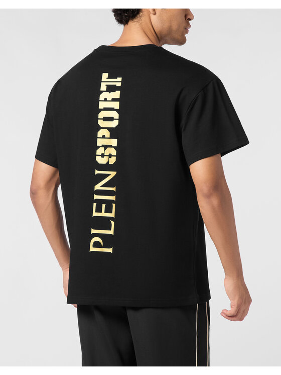 Plein Sport Plein Sport T-Shirt 28475 Černá Regular Fit