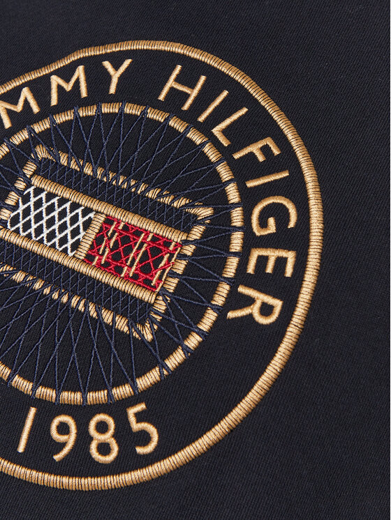 Tommy Hilfiger Tommy Hilfiger Majica dugih rukava Nautical WW0WW42891 Tamnoplava Regular Fit