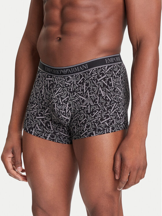 Emporio Armani Underwear Komplet 3 par bokserek EM000370 AF10779 MC198 Szary