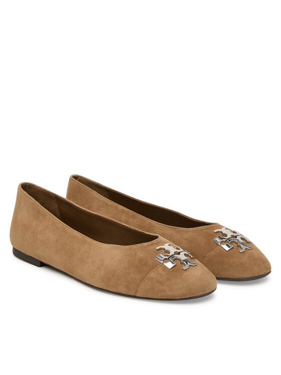Tory Burch Tory Burch Baleríny Charlie 186910 Šedá