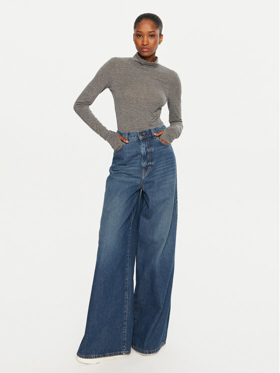 Marella Marella Dolcevita Master 2423946084 Grigio Slim Fit